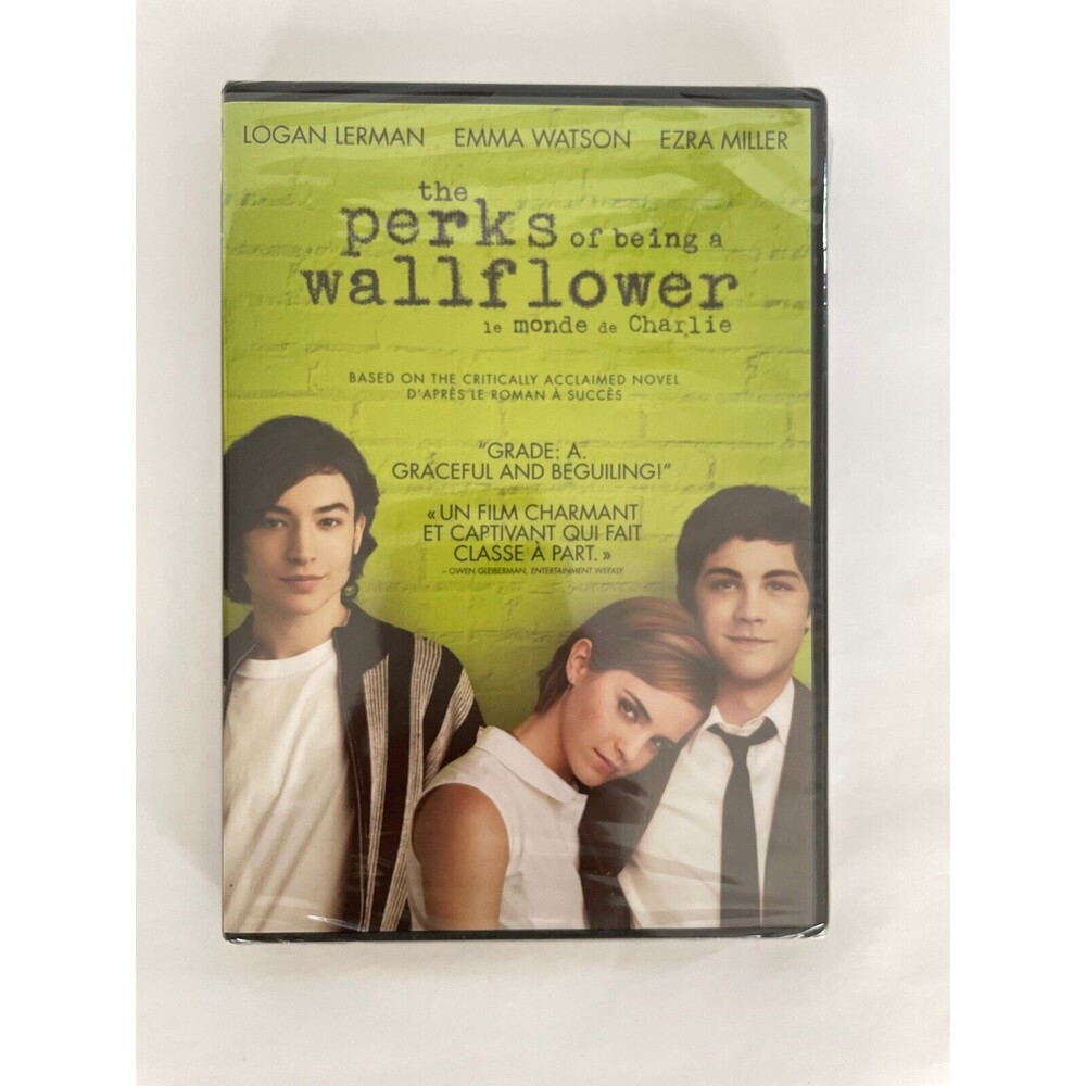 The Perks of Being a Wallflower: Emma Watson DVD 2012 **New/Sealed